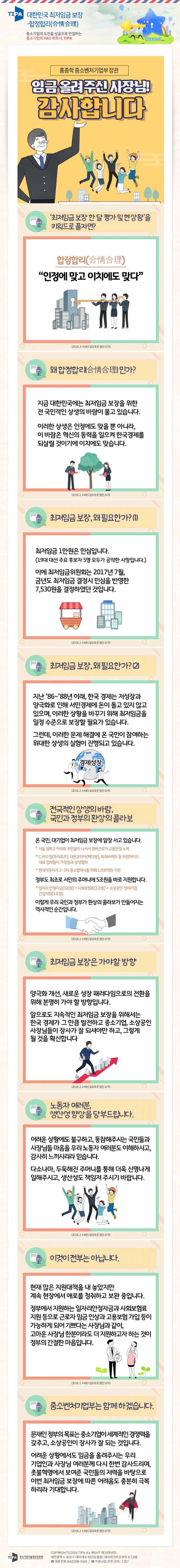 최저임금 보장 한달 평가 및 현상황